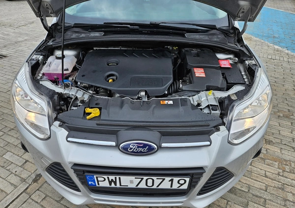 Ford Focus cena 28880 przebieg: 178050, rok produkcji 2014 z Wolsztyn małe 326